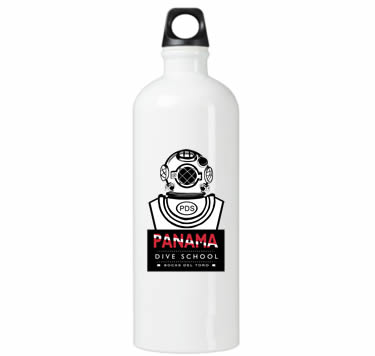 Water Bottles Panama Dive School | Island Art  Products | Art & Souvenirs - Serving Bocas del Toro and Panamá - Support Coral Restoration! 